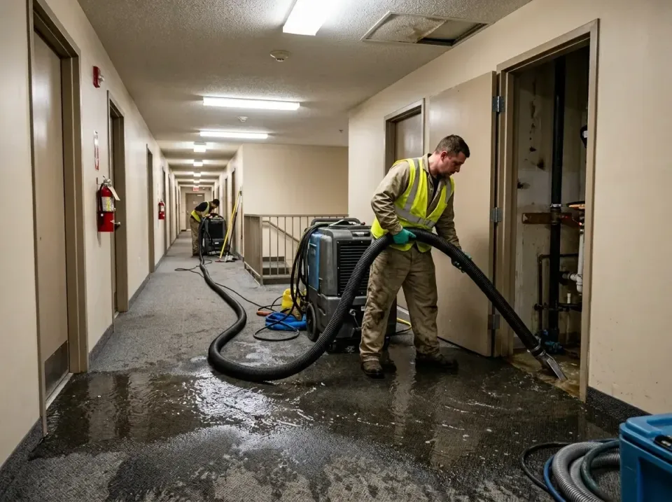 multi-unit-apartment-hallway-f-005 — frequently asked questions, Emergency Burst Pipe Water Extraction & Removal in Montclai…